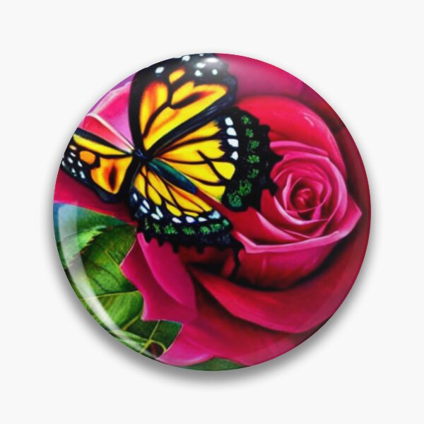 Item preview, Butterfly and rose. designed and sold by Natalia-Vlad.