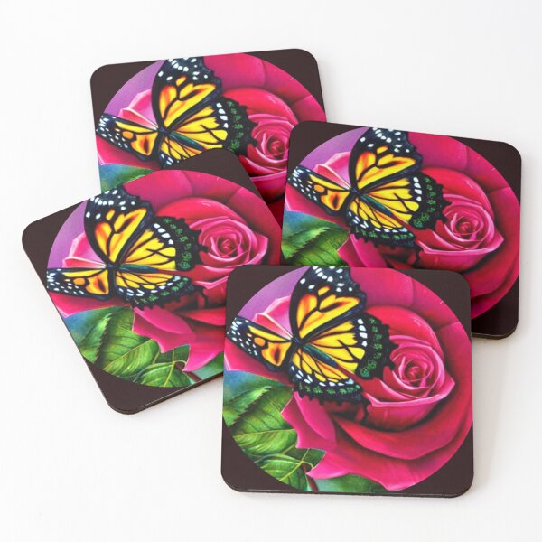 Item preview, Butterfly and rose. designed and sold by Natalia-Vlad.