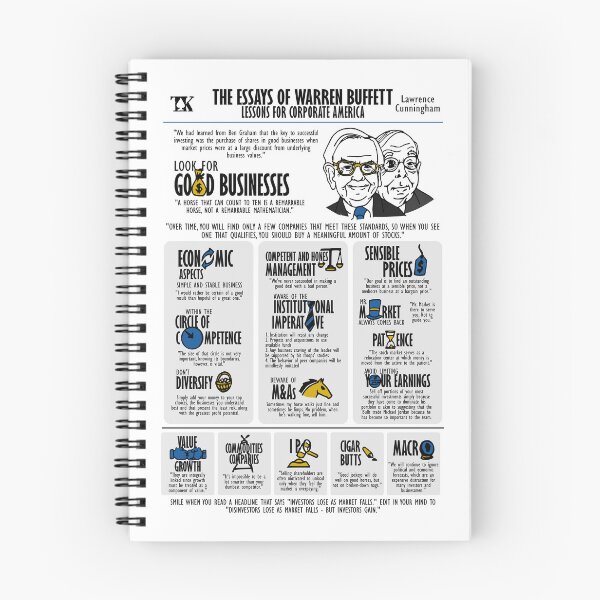 Item preview, Visual Book The Essays of Warren Buffett (Lawrence Cunningham) designed and sold by TKsuited.