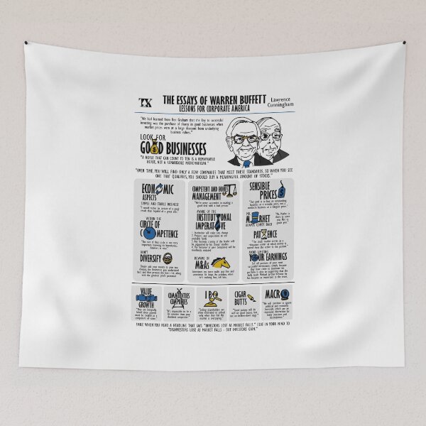 Item preview, Visual Book The Essays of Warren Buffett (Lawrence Cunningham) designed and sold by TKsuited.
