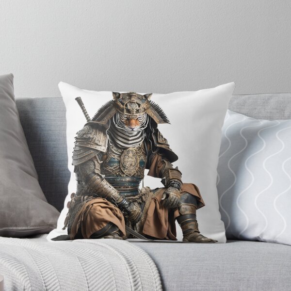 Item preview, Samurai Tiger in armor designed and sold by EagleOwlStudio.