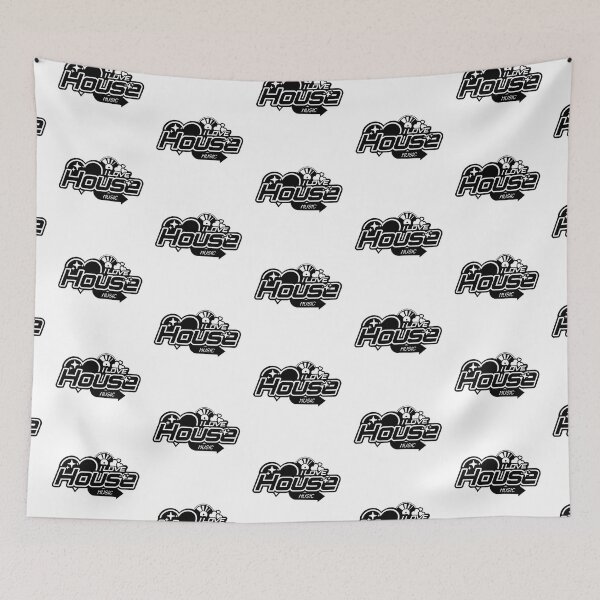 Item preview, HOUSE MUSIC  - I Love House Music Y2K  (black)  designed and sold by Discothreadz.