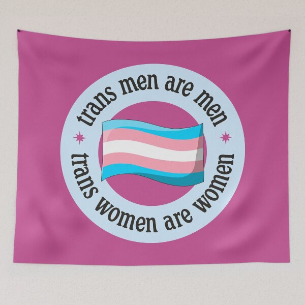 Item preview, Trans Men Are Men - Trans Women Are Women designed and sold by Picket Club.