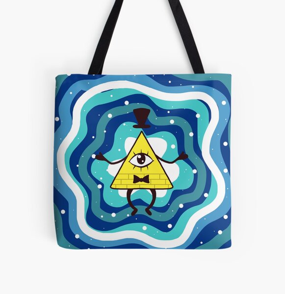Vista previa del artículo con la obra «Bill Cipher azul», diseñado y vendido por dixieulquiorra.