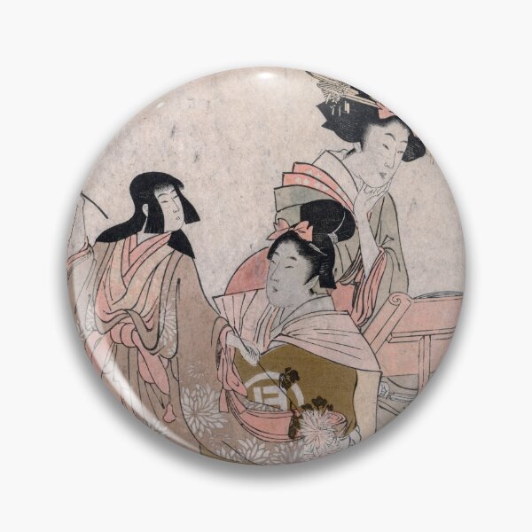 Item preview, Bunraku Puppetry - Kitagawa Utamaro II - designed and sold by LeiWeiss.