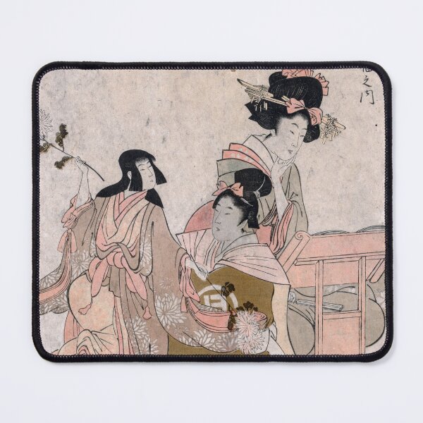 Item preview, Bunraku Puppetry - Kitagawa Utamaro II - designed and sold by LeiWeiss.