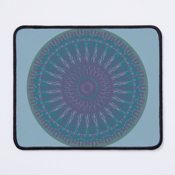 Item preview, Turquoise rosette ornament designed and sold by artoriginal.