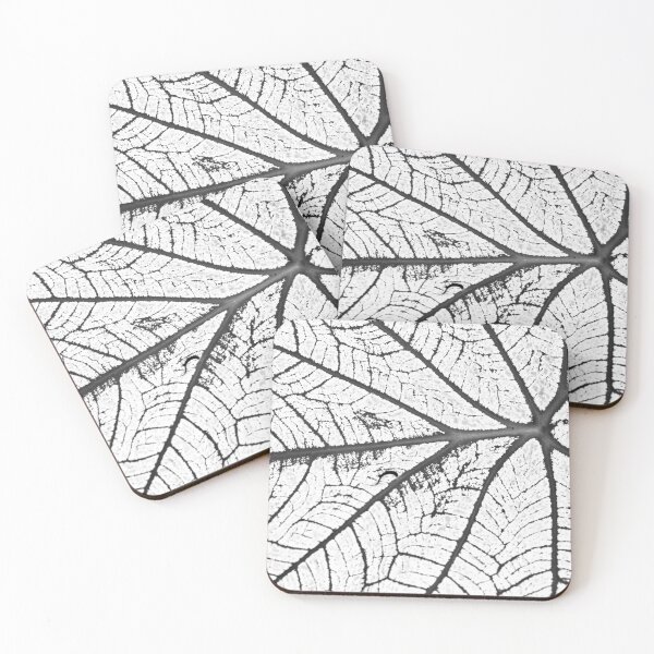 Item preview, leaf tree black white designed and sold by ricobarinas.