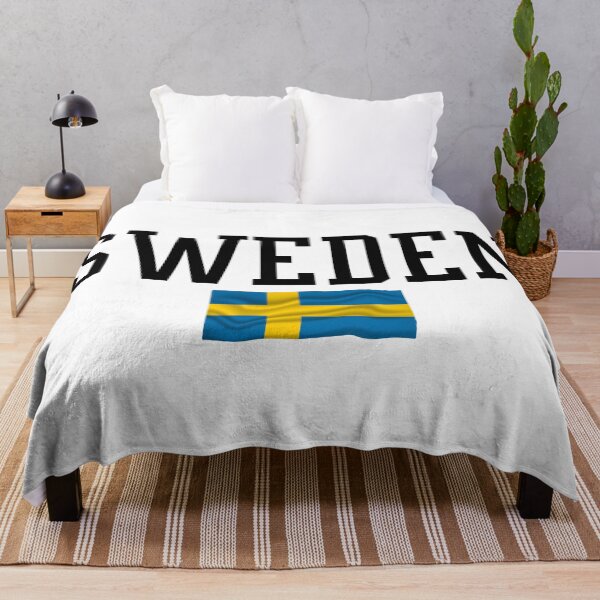 Item preview, Swedish Shirt, Sweden Shirt, Swedish Flag Shirt designed and sold by JandBTravel.
