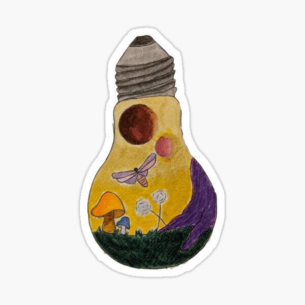 Item preview, world in a lightbulb designed and sold by mrblinders.