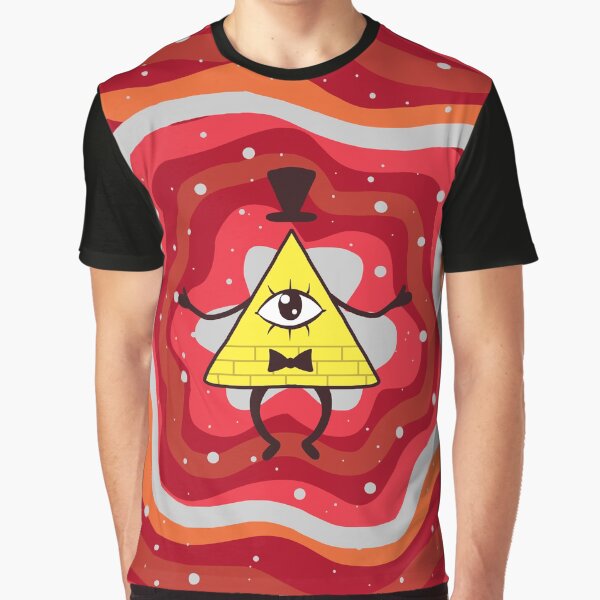 Vista previa del artículo con la obra «Bill Cipher Red», diseñado y vendido por dixieulquiorra.