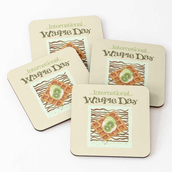 Item preview, International Waffle Day designed and sold by SimplyMe-Plus.