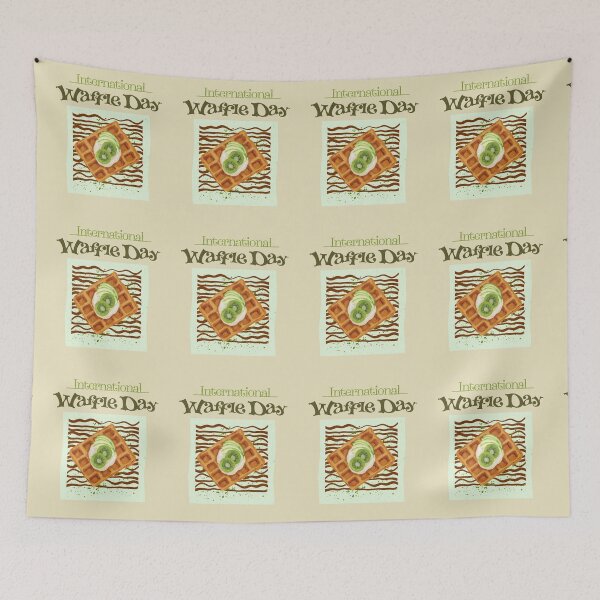 Item preview, International Waffle Day designed and sold by SimplyMe-Plus.
