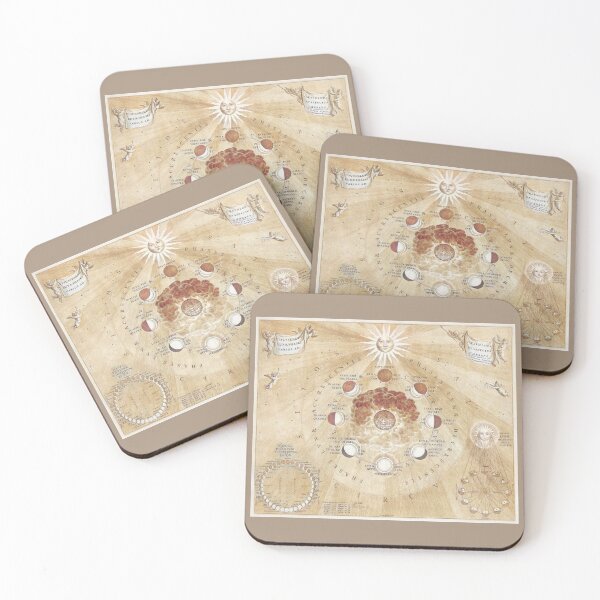 Item preview, Lunar Legacy: A Vintage Print of Moon Phases from 1810 designed and sold by Verbul.