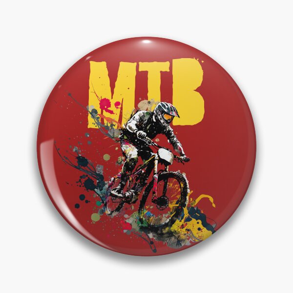 Item preview, Get Your Shred On: Unleash Your Inner Mountain Biker with Our Sick Apparel and Homeware Collection! designed and sold by ThePurpleMelon.