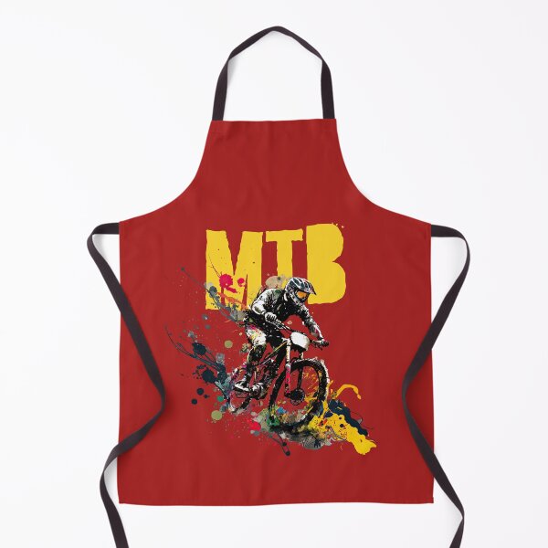 Item preview, Get Your Shred On: Unleash Your Inner Mountain Biker with Our Sick Apparel and Homeware Collection! designed and sold by ThePurpleMelon.