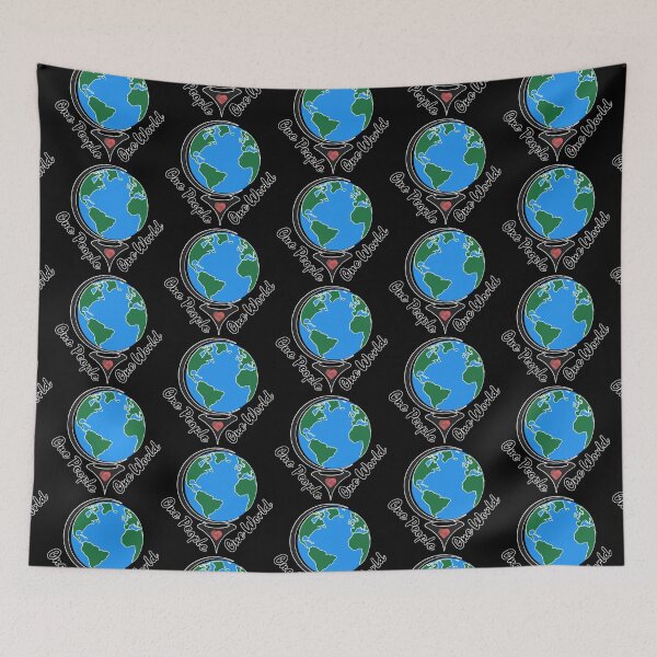 Item preview, One People, One World designed and sold by LookUpCreations.