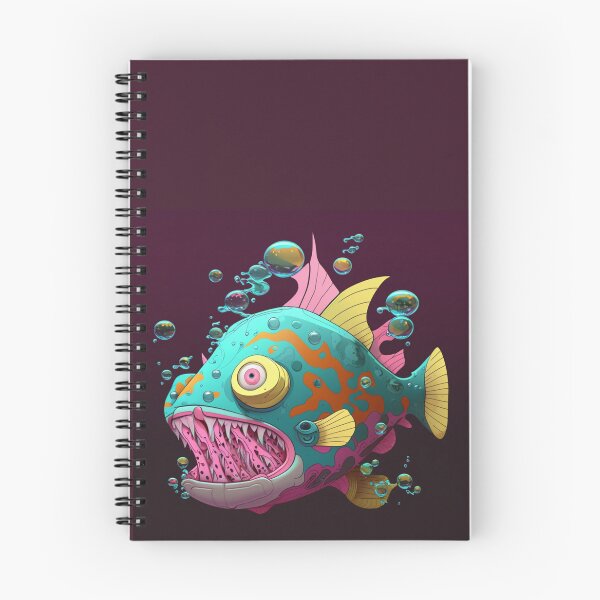 Item preview, Bruxish, the Colorful Psychic Fish in murky waters! designed and sold by Frocentric.