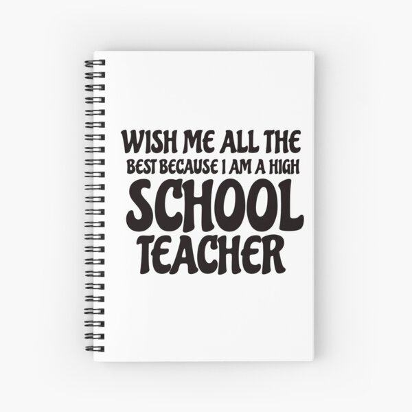 Item preview, Wish Me All The best because i am a high school teacher,Wish Me All The Luck Cause I Teach designed and sold by FASHIONMED49.