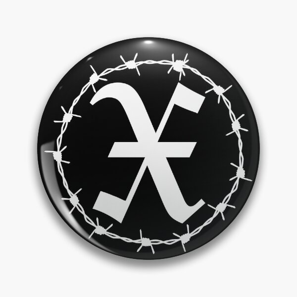 Item preview, X Cross Saint Andrew Barbed Wire Gothic designed and sold by thecamphillips.