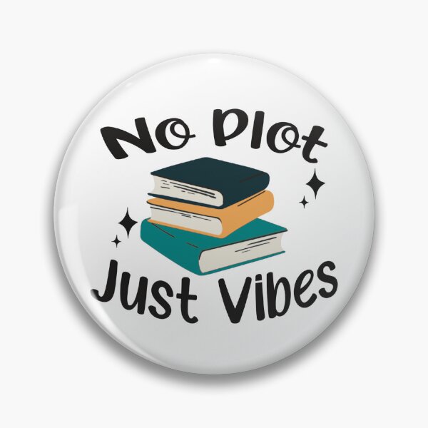 Item preview, Bookish Vibes designed and sold by TeakettleBooks.