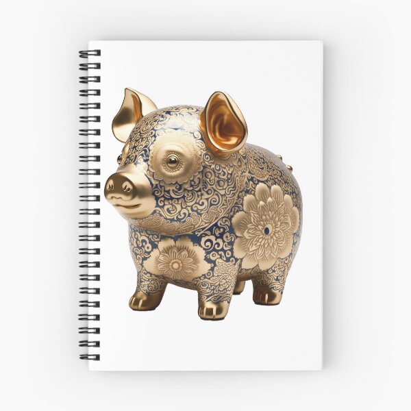 Item preview, Pig statue imari China material photo 3 designed and sold by jetaiart.