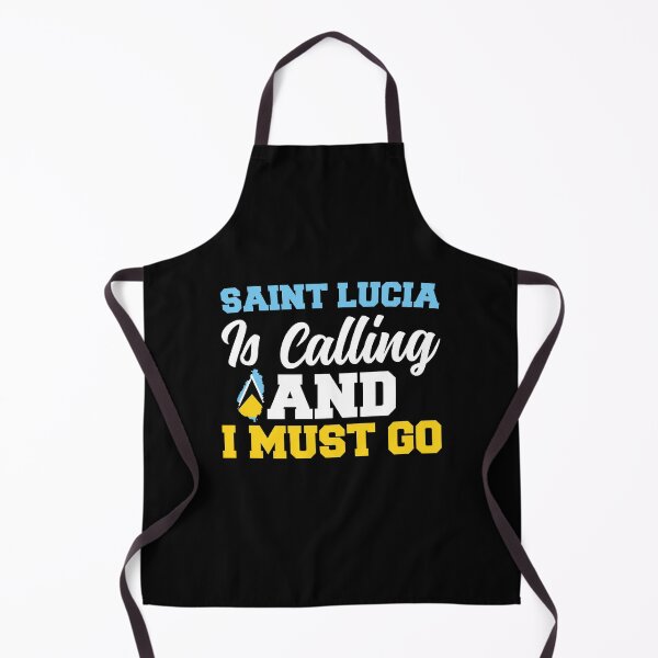 Item preview, Saint Lucia and I must go - Motivational quote designed and sold by obedtheartist.