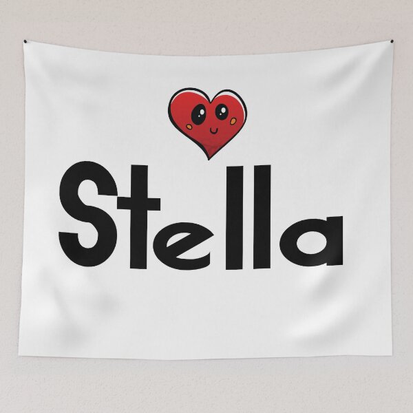 Item preview, Stella Name Cute Heart designed and sold by ProjectX23.