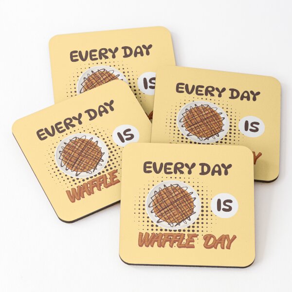 Item preview, Every Day is Waffle Day 3 designed and sold by SimplyMe-Plus.
