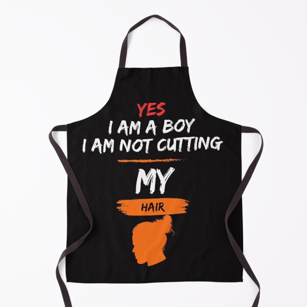 Item preview, Yes, I Am A Boy. No, I'm Not Cutting My Hair designed and sold by CREATIVELEANS ⭐️⭐️⭐️⭐️⭐️.