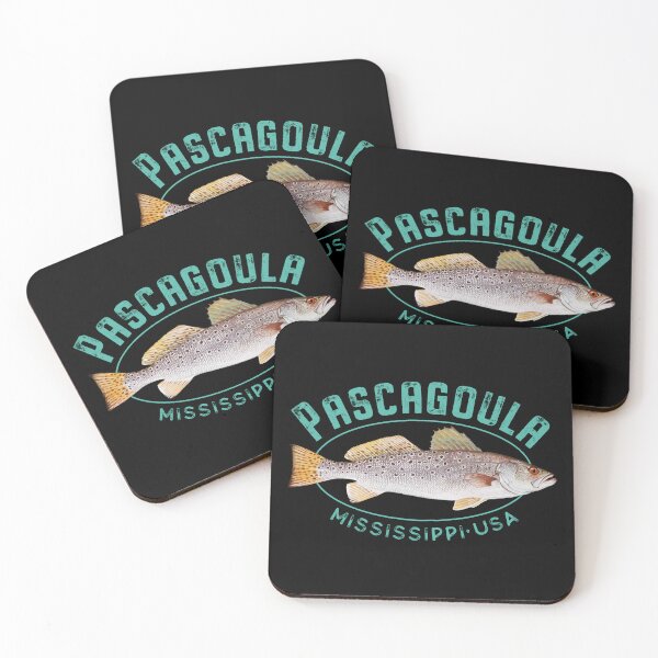 Item preview, Pascagoula Mississippi Sea Trout Design designed and sold by Futurebeachbum.