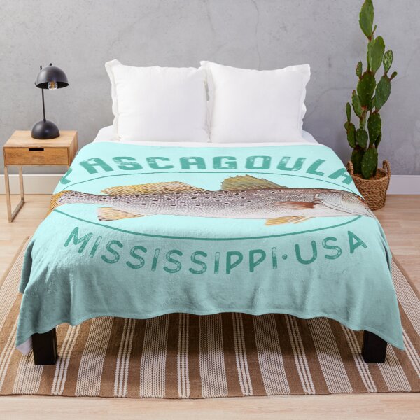 Item preview, Pascagoula Mississippi Sea Trout Design designed and sold by Futurebeachbum.