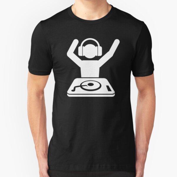 DJ Hands In The Air Slim Fit T-Shirt