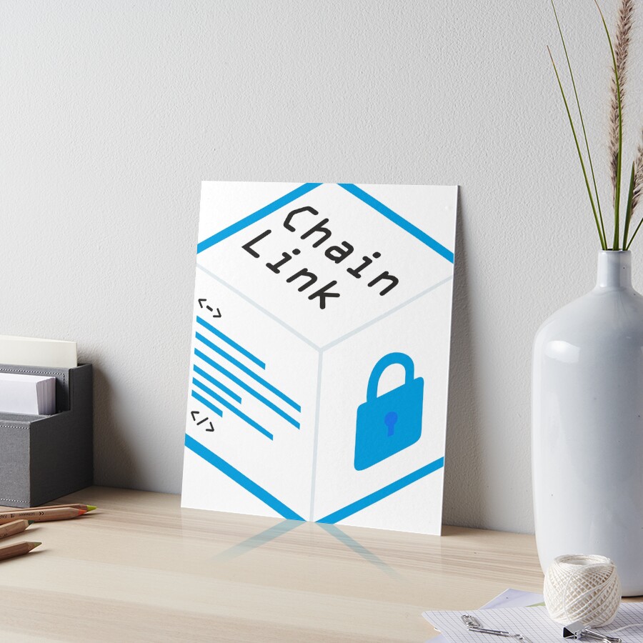 Chainlink Logo Crypto Oracle