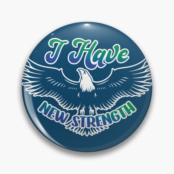 Item preview, I have new strength - A christian Design in gradient color designed and sold by berea.cl.