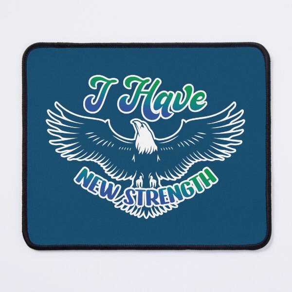 Item preview, I have new strength - A christian Design in gradient color designed and sold by berea.cl.
