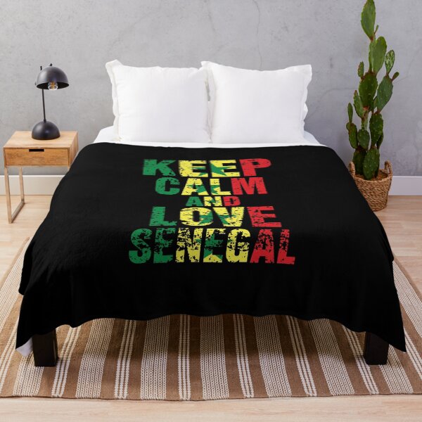 Item preview, Vintage distressed Senegal quote "Keep calma and love Senegal". designed and sold by paulo silveira.