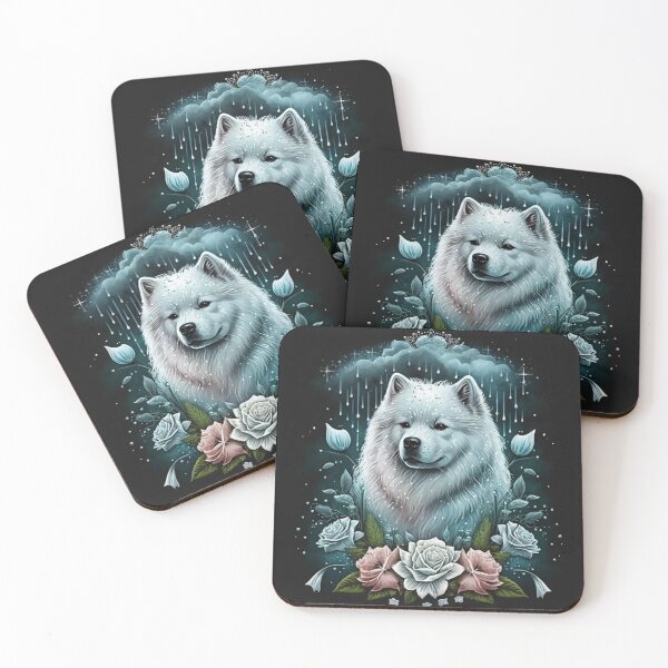 Item preview, Rain And Samoyed designed and sold by Nocturne  Paws.