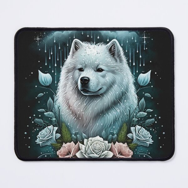Item preview, Rain And Samoyed designed and sold by Nocturne Paws.
