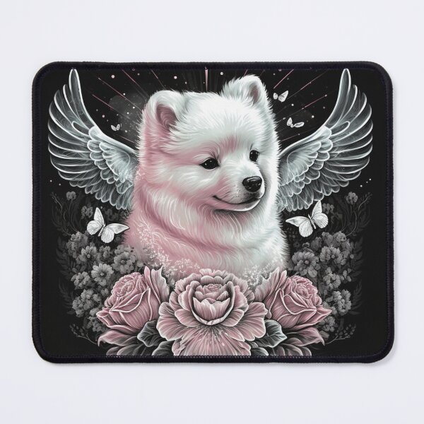 Item preview, Samoyed  Angel Memorial designed and sold by Nocturne  Paws.