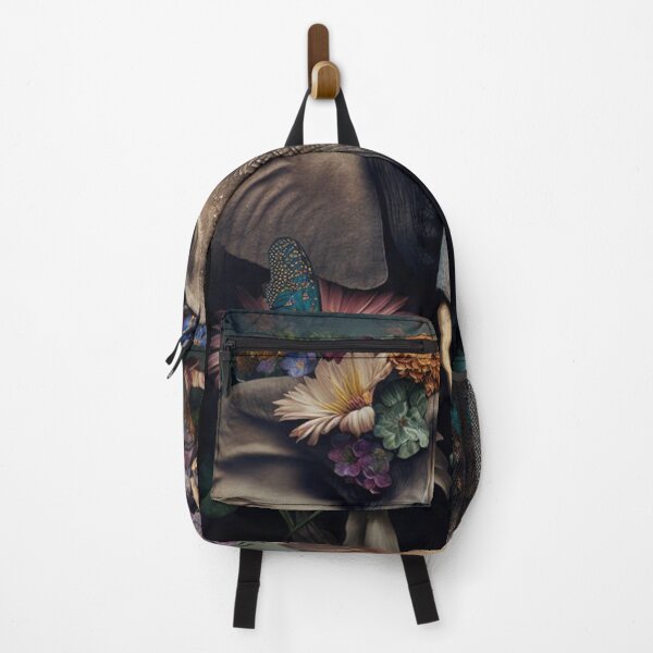 Item preview, Elephant amidst a beautiful garden of flowers ,Graceful Pachyderm in a Blooming Oasis - A Unique Design Concept designed and sold by Asombrosa.