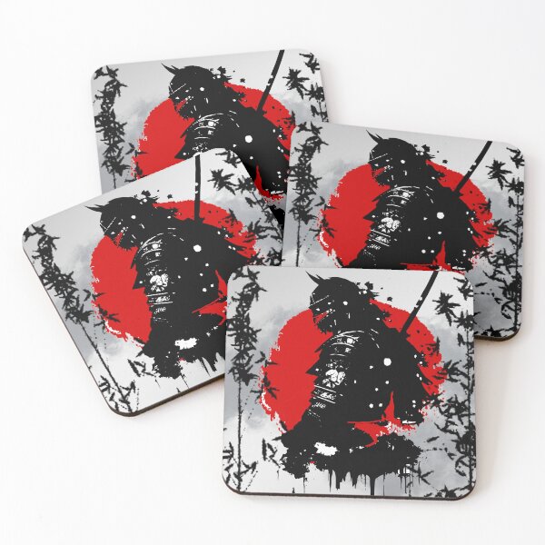 Item preview, Samurai Ink Drawing designed and sold by WowArtMania.
