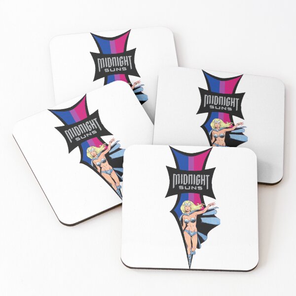 Item preview, Jennifer Kale Bisexual Pride Midnight Suns Logo designed and sold by Midnightbloodstone.