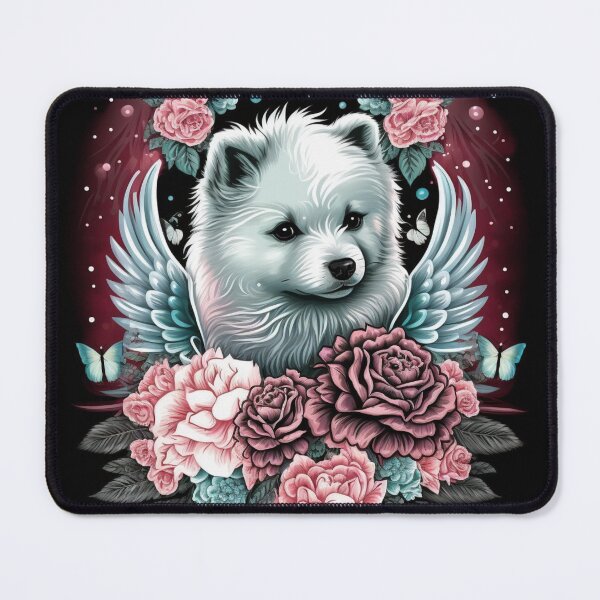 Item preview, Angelic Samoyed designed and sold by Nocturne Paws.