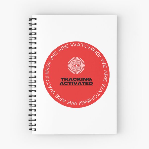 Item preview, Tracking Device Warning We Are Watching Eye designed and sold by GSquaredDesigns.