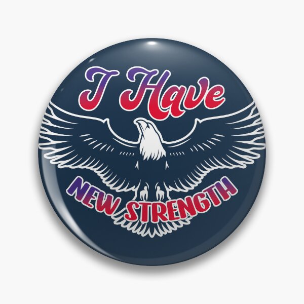 Item preview, I have new strength - A christian Design in gradient color designed and sold by berea.cl.