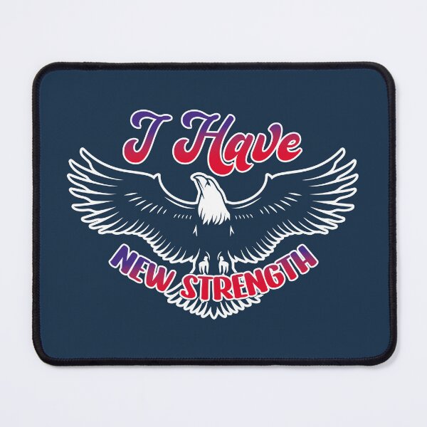 Item preview, I have new strength - A christian Design in gradient color designed and sold by berea.cl.