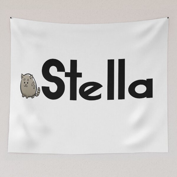 Item preview, Stella Name Cute Cat designed and sold by ProjectX23.