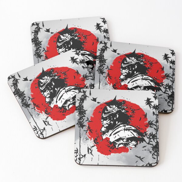 Item preview, Samurai Ink Drawing designed and sold by WowArtMania.