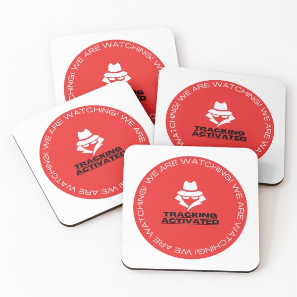 Item preview, Tracking Device Warning We Are Watching Spy designed and sold by GSquaredDesigns.